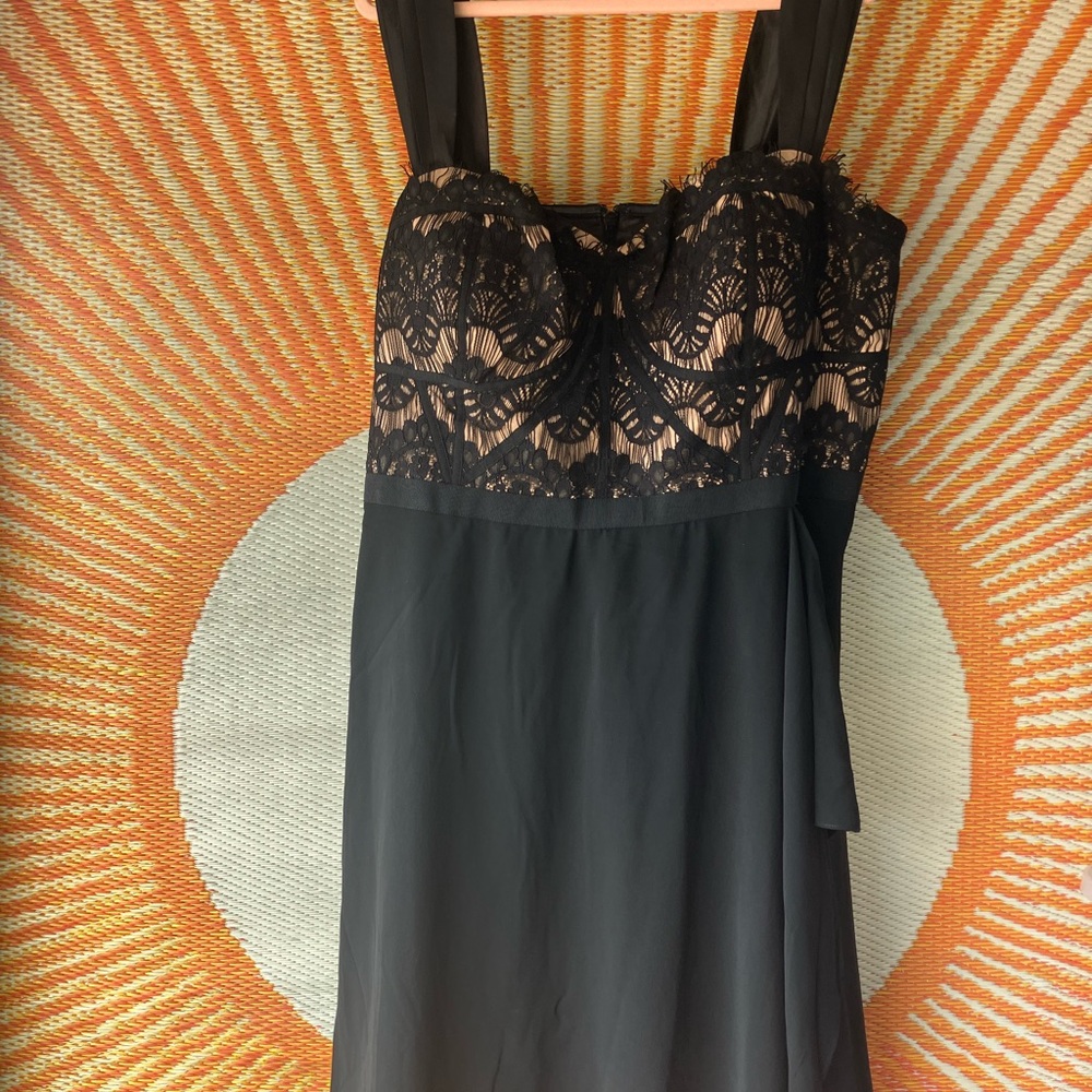 Black Lace Cocktail Dress